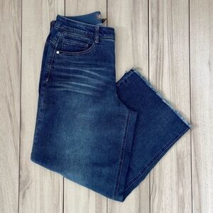 Democracy Ab-Solution Wide Leg Jeans Dark Wash Size 10